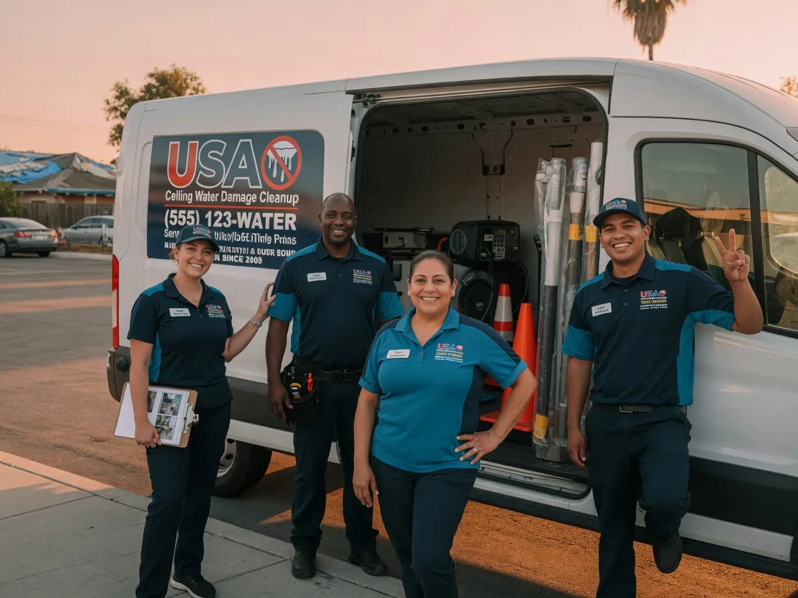 Ceiling Water Damage Restoration company in Standish, MI